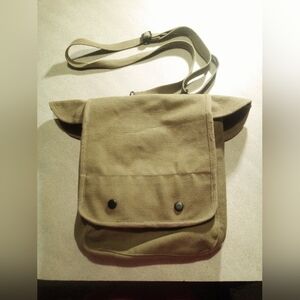 Military Canvas Map Pouch Bag Army Green